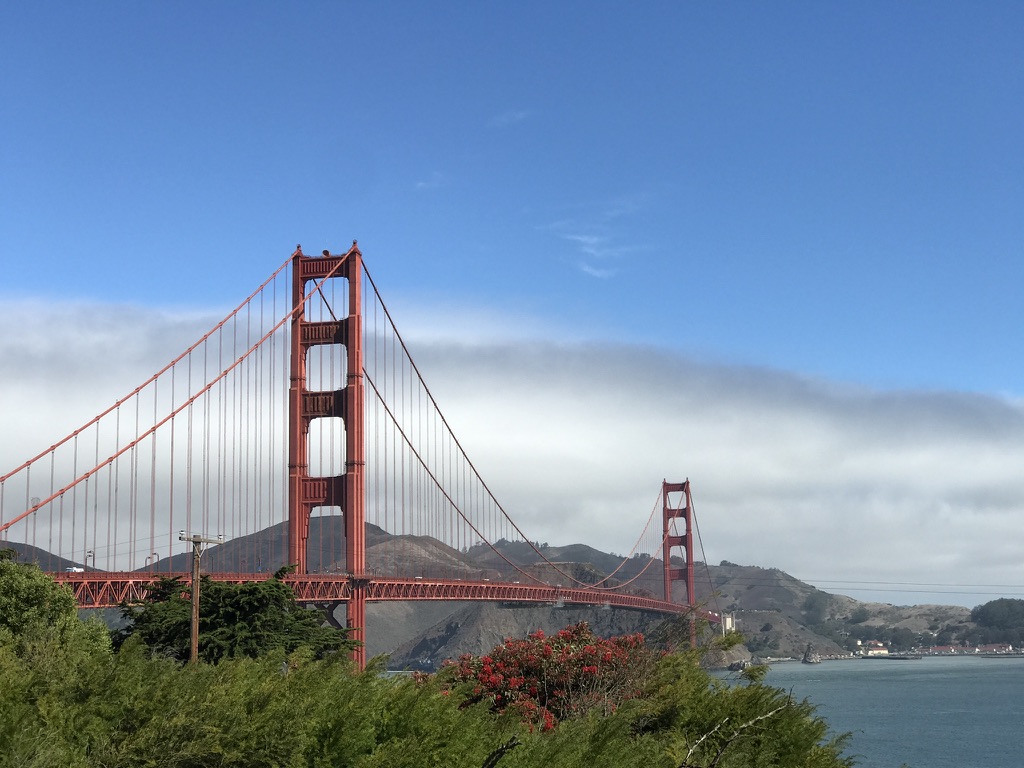 The Golden Gate Bridge, photo by me